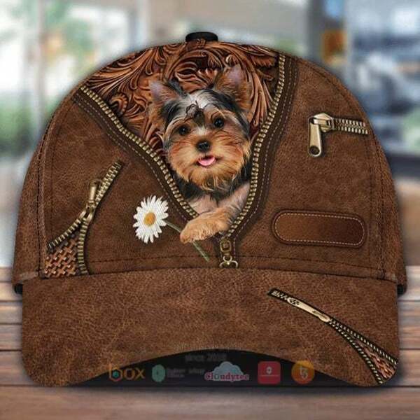 Yorkshire_Terrier_Holding_Daisy_Cap_Hat