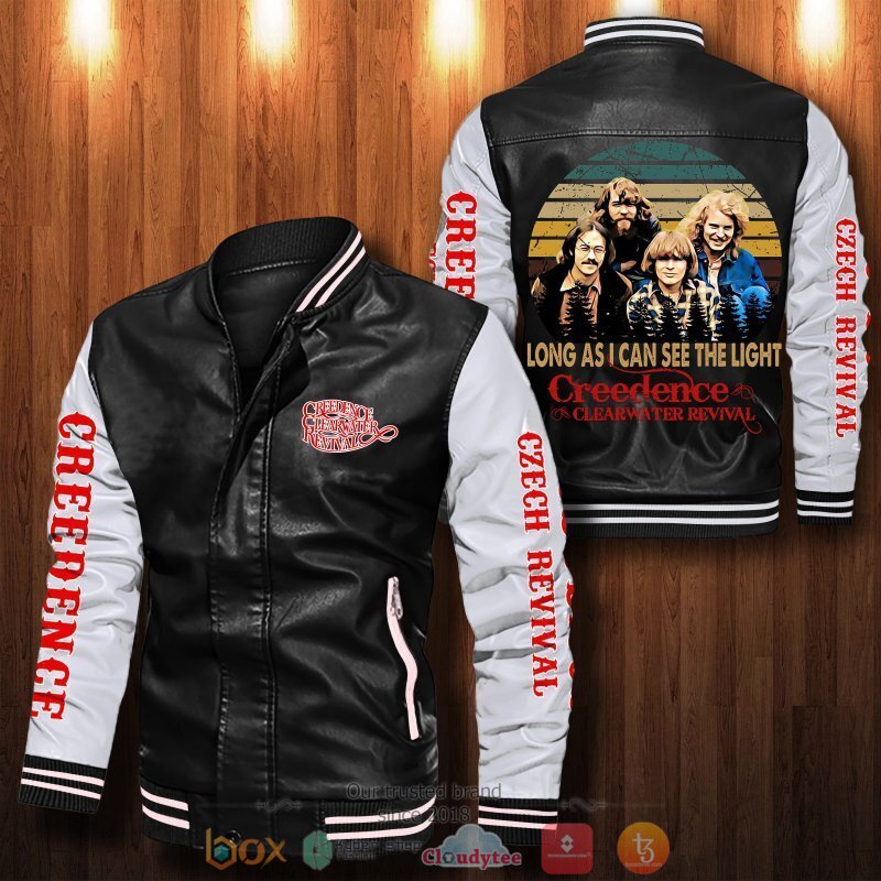 Creedence_Clearwater_Revival_Long_as_I_can_see_the_light_Bomber_leather_jacket