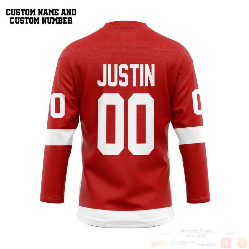 3D_Detroit_Red_Wings_NHL_Personalized_Custom_Red_Hockey_Jersey_1