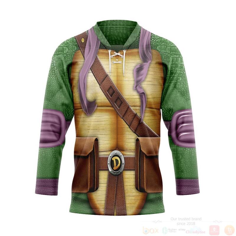 3D_Donatello_Teenage_Mutant_Ninja_Turtles_Cosplay_Custom_Hockey_Jersey