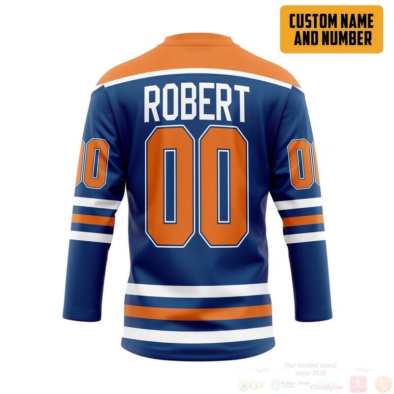 3D_Edmonton_Oilers_NHL_Personalized_Custom_Blue_Hockey_Jersey_1