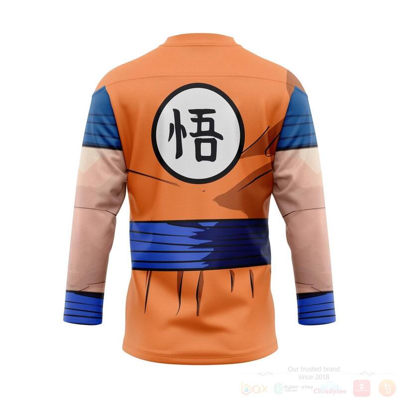 3D_Son_Goku_Dragon_Ball_Custom_Hockey_Jersey_1