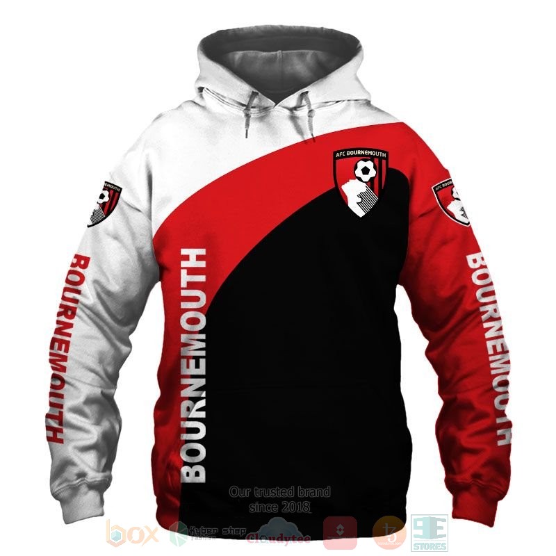 AFC_Bournemouth_white_red_black_3D_shirt_hoodie