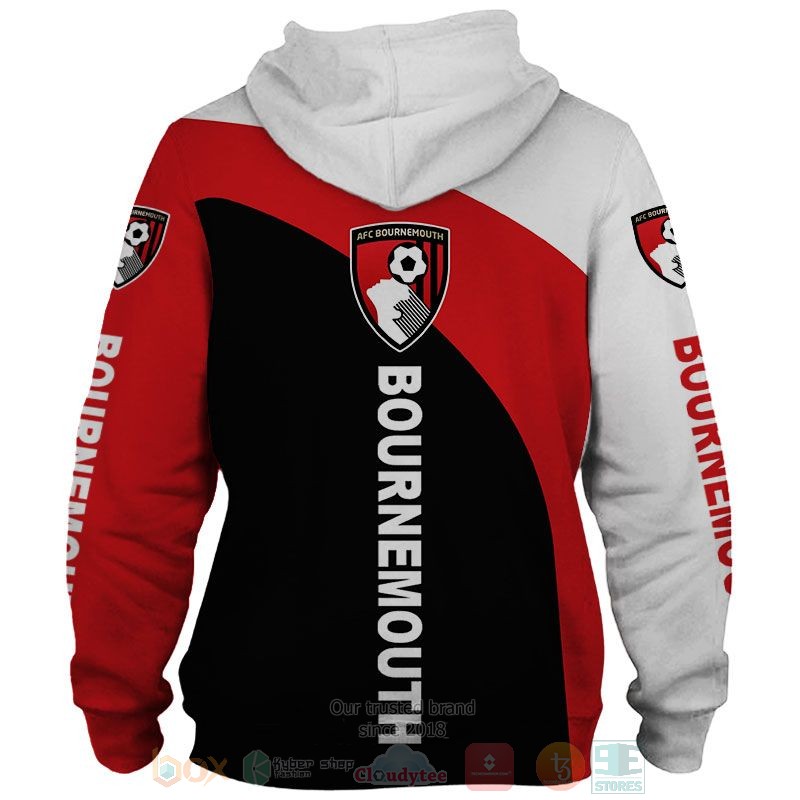 AFC_Bournemouth_white_red_black_3D_shirt_hoodie_1