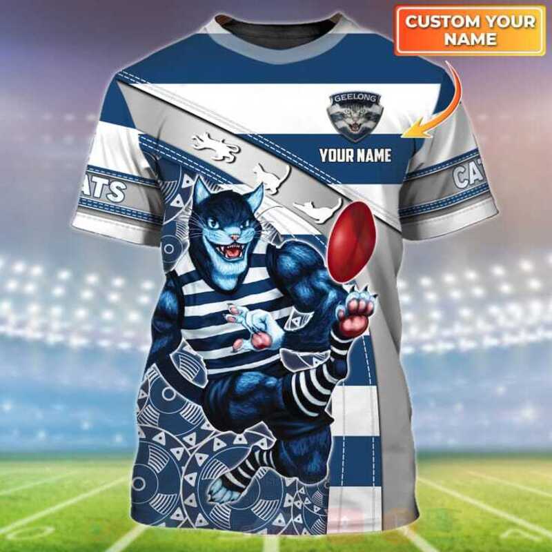 AFL_Geelong_Football_Club_3D_T-Shirt