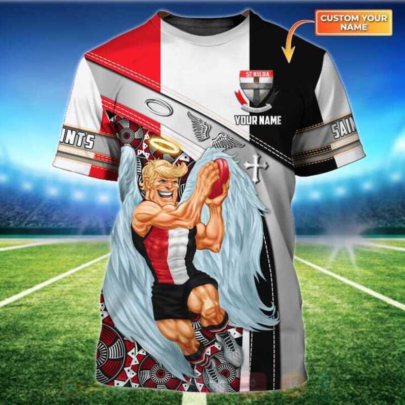 AFL_St_Kilda_Football_Club_3D_T-Shirt