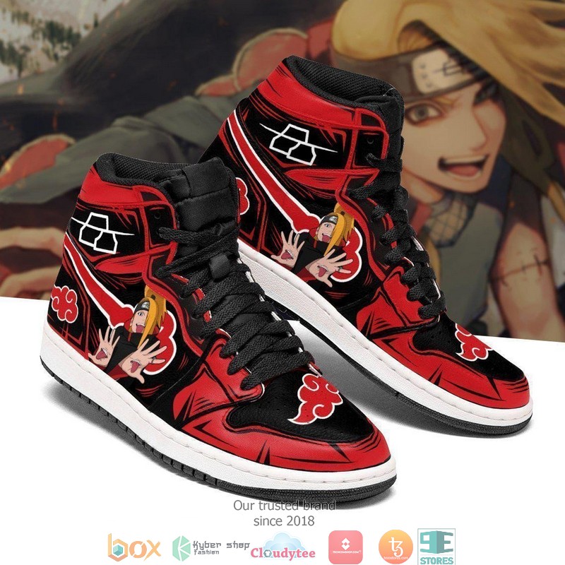AKT_Deidara_Anime_Air_Jordan_High_top_shoes_1