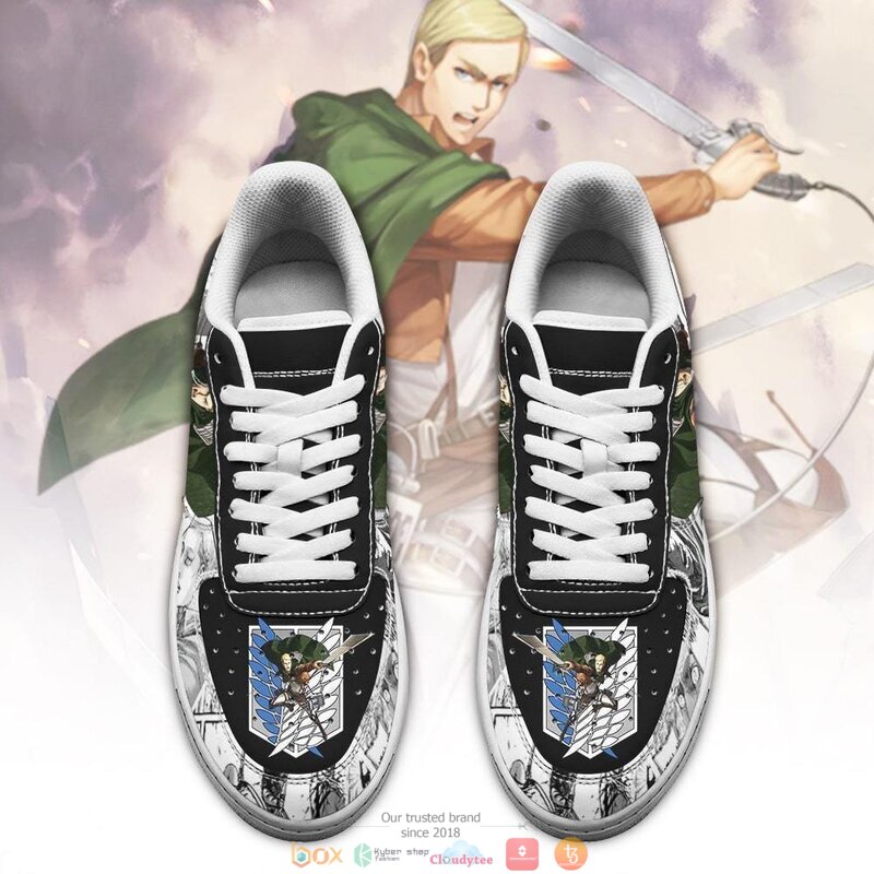 AOT_Scout_Erwin_Attack_On_Titan_Anime_Mixed_Manga_Nike_Air_Force_shoes_1