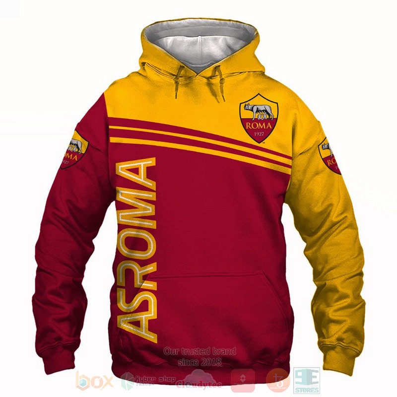AS_Roma_red_yellow_3D_shirt_hoodie