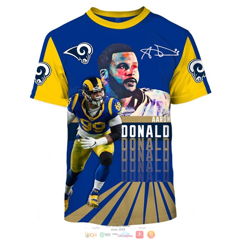 Aaron_Donald_Los_Angeles_Rams_NFL_3d_shirt_hoodie_1
