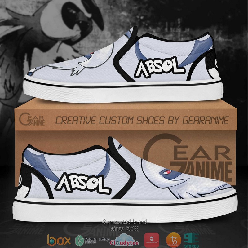 Absol_Pokemon_Anime_Slip_On_Sneakers_Shoes_1