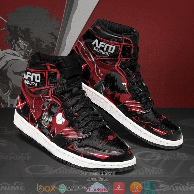 Afro_Samurai_Black_Red_Anime_Air_Jordan_High_top_shoes_1