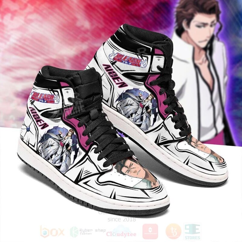 Aizen_Bleach_Anime_Air_Jordan_High_Top_Shoes_1