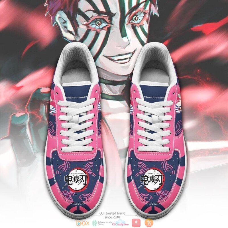 Akaza_Demon_Slayer_Anime_Nike_Air_Force_shoes_1