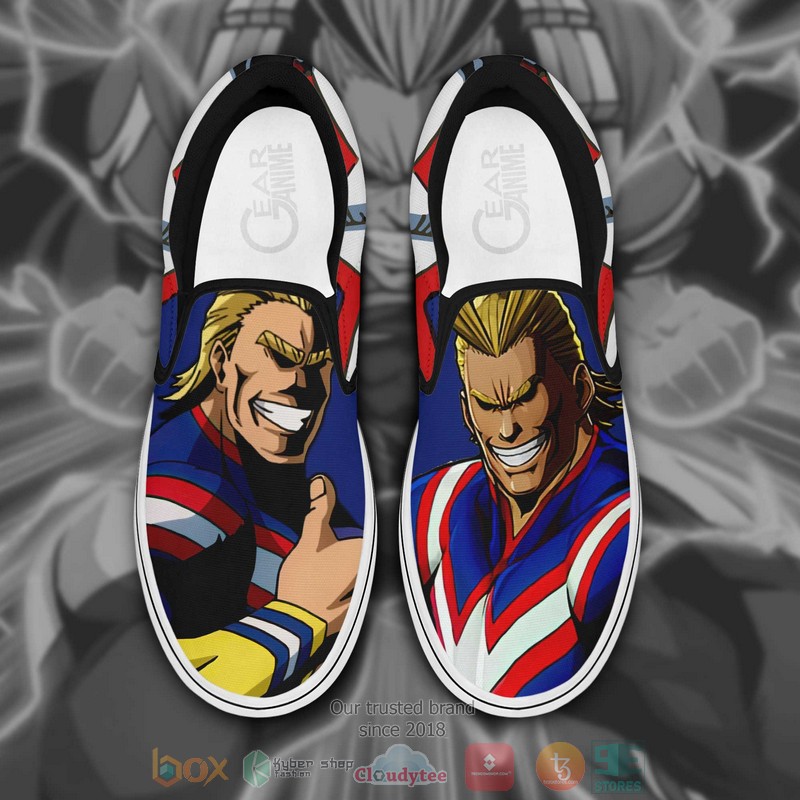All_Might_My_Hero_Academia_Anime_Slip-On_Shoes_1