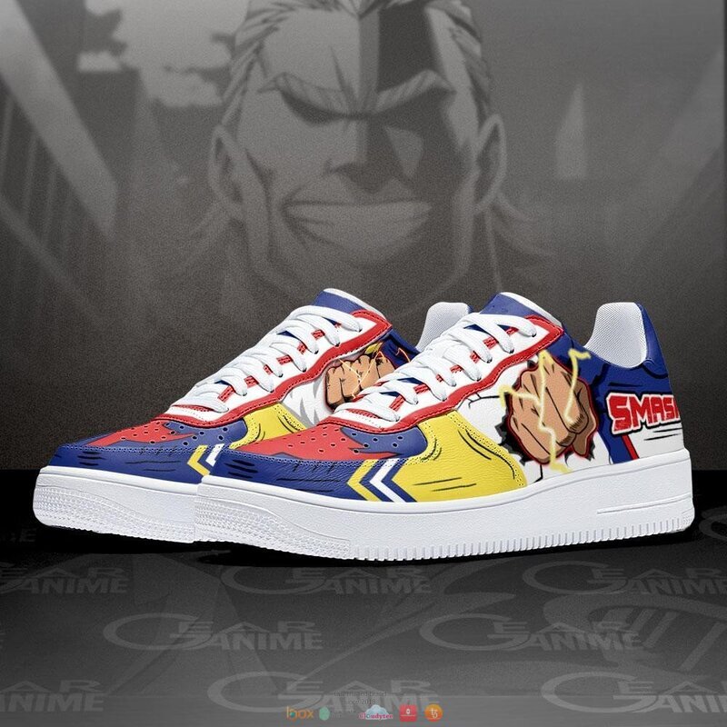 All_Might_One_For_All_Anime_My_Hero_Academia_Nike_Air_Force_Shoes_1
