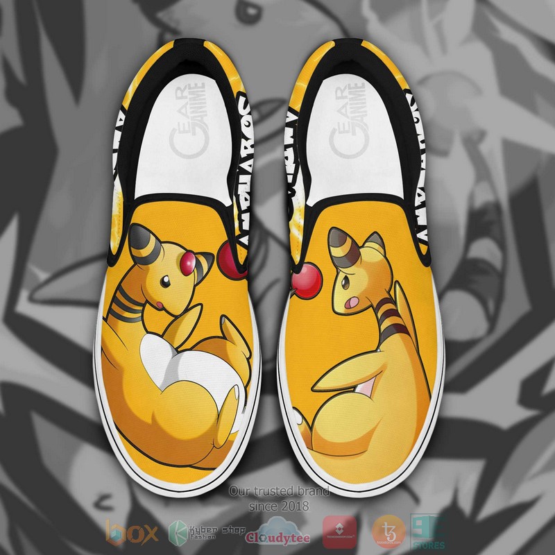 Ampharos_Pokemon_Anime_Slip-On_Shoes