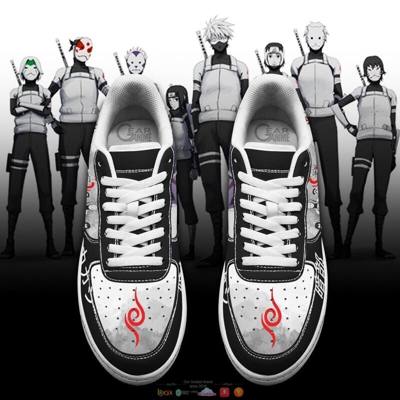 Anbu_Black_Ops_Anime_Nike_Air_Force_Shoes_1