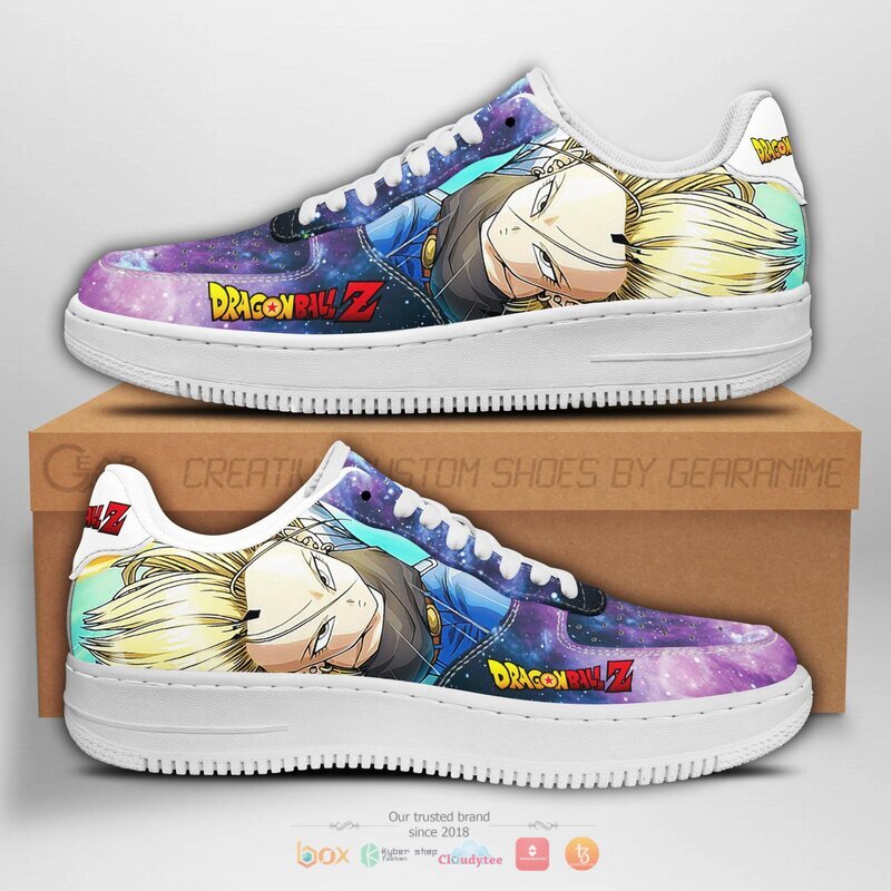 Android_18_Galaxy_Anime_Dragon_Ball_Nike_Air_Force_shoes