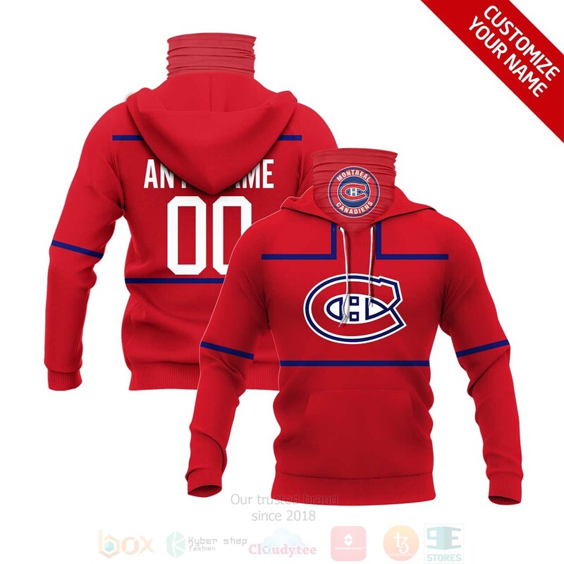 NHL_Montreal_Canadiens_Personalized_3D_Hoodie_Mask