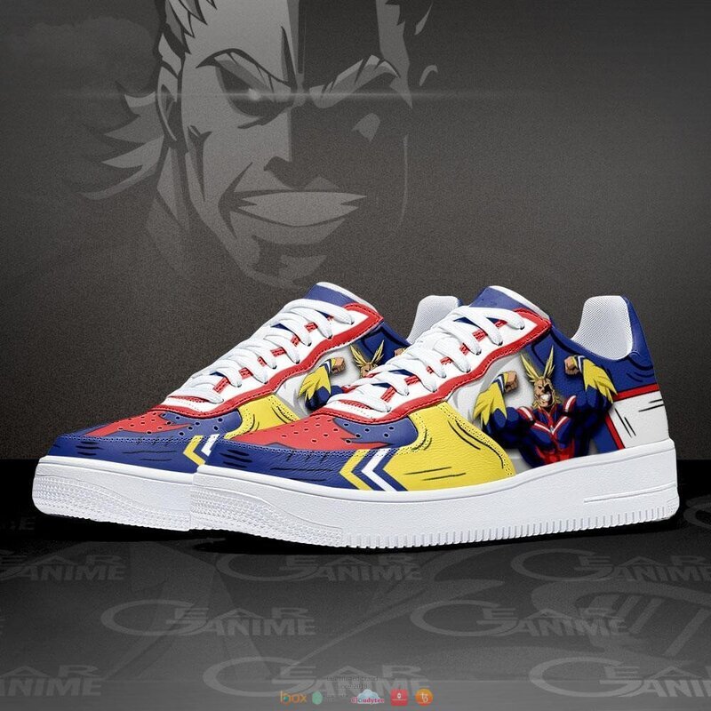 BNHA_All_Might_Anime_My_Hero_Academia_Nike_Air_Force_Shoes_1