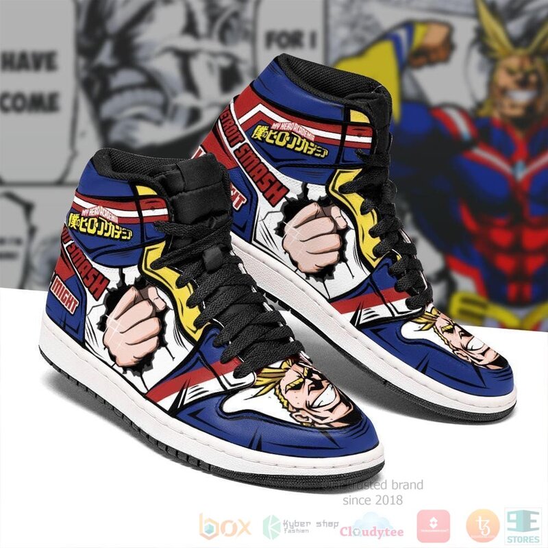 BNHA_All_Might_Sneakers_Custom_Anime_My_Hero_Academia_Air_Jordan_High_Top_Shoes_1