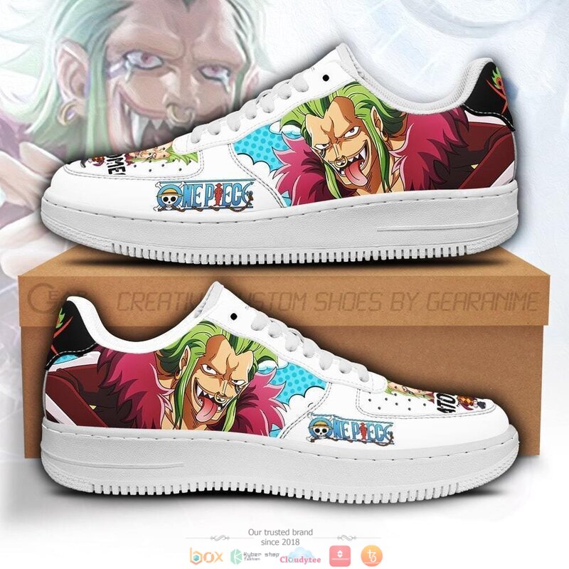 Bartolomeo_Anime_One_Piece_Nike_Air_Force_shoes