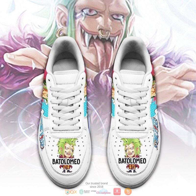 Bartolomeo_Anime_One_Piece_Nike_Air_Force_shoes_1
