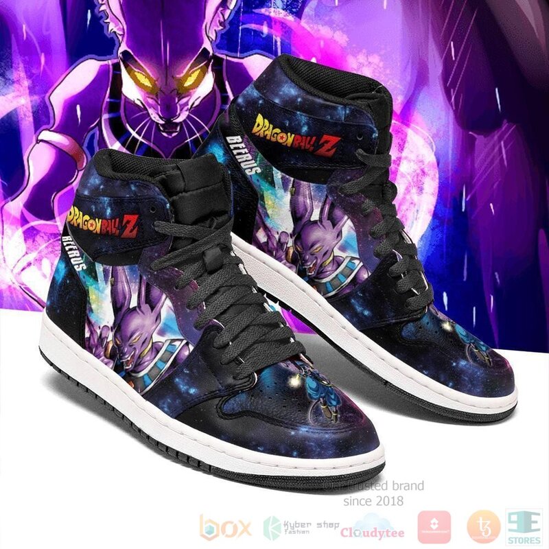Beerus_Sneakers_Galaxy_Custom_Dragon_Ball_Anime_Air_Jordan_High_Top_Shoes_1