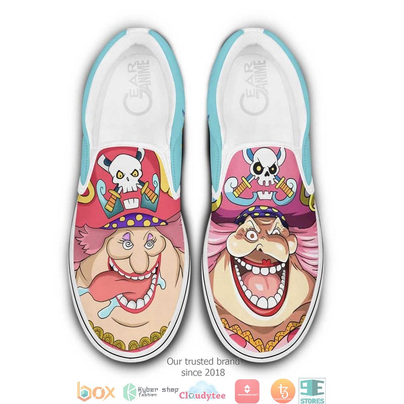 Bigmom_Pirates_Anime_One_Piece_Slip_On_Sneakers_Shoes