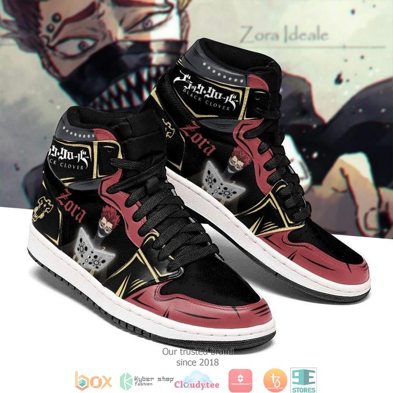 Black_Bull_Zora_Ideale_Black_Clover_Anime_Air_Jordan_High_top_shoes