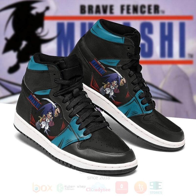Brave_Fencer_Musashi_Custom_Black_Theme_Gamer_Air_Jordan_High_Top_Shoes_1