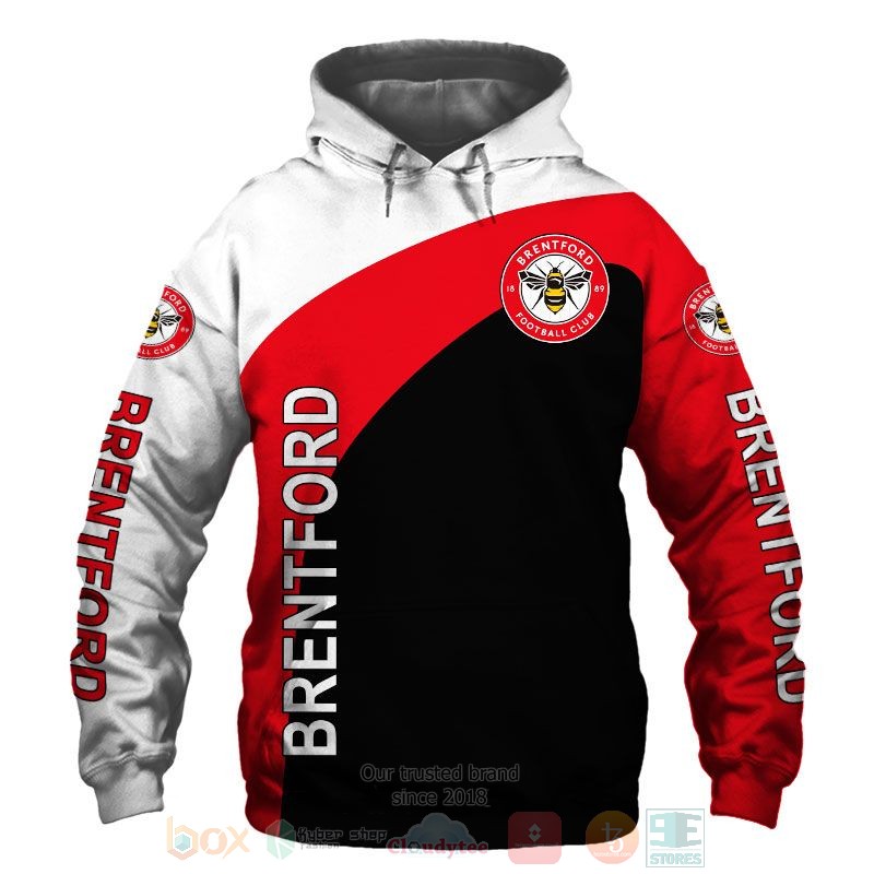 Brentford_FC_white_red_black_3D_shirt_hoodie