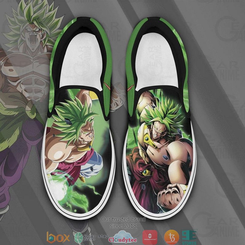 Broly_Dragon_Ball_Anime_Slip_On_Sneakers_Shoes