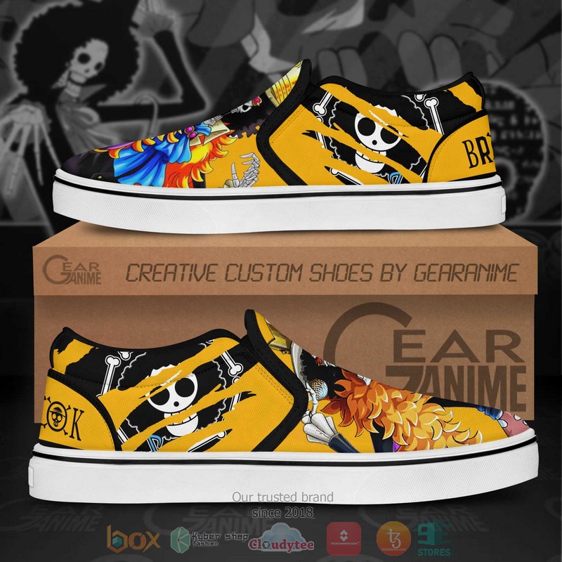 Brook_One_Piece_Anime_Slip-On_Shoes_1
