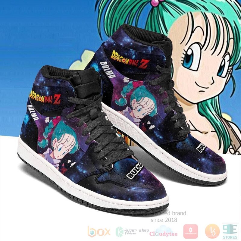 Bulma_Sneakers_Galaxy_Custom_Dragon_Ball_Anime_Air_Jordan_High_Top_Shoes_1