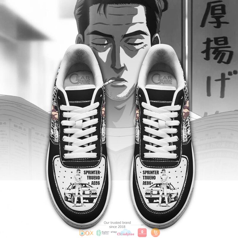 Bunta_Fujiwara_Initial_D_Anime_Nike_Air_Force_shoes_1