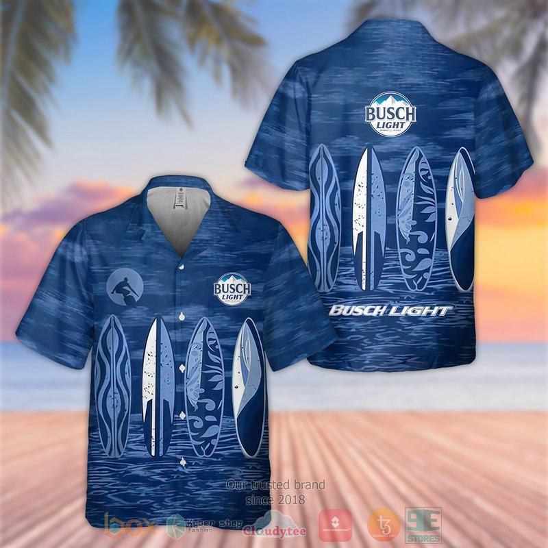 Busch_Light_surfboard_Hawaiian_Shirt