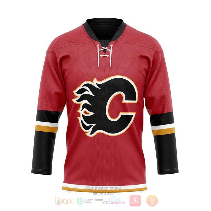 Calgary_Flames_NHL_Custom_Hockey_Jersey