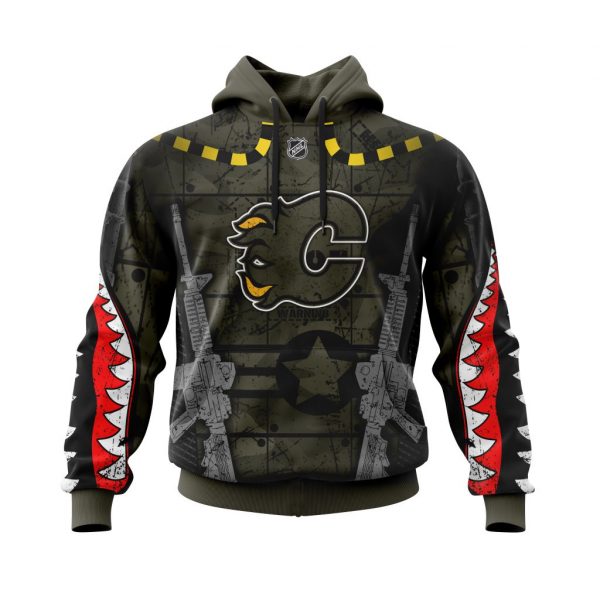 Calgary_Flames_Veterans_Kits_Personalized_NHL_Guns_3d_shirt_hoodie