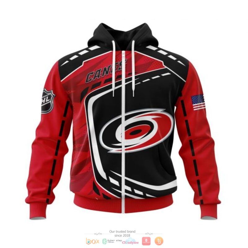 Carolina_Hurricanes_NHL_black_red_3D_shirt_hoodie_1