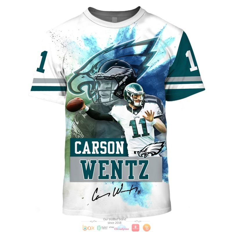 Carson_Wentz_Philadelphia_Eagles_NFL_3d_shirt_hoodie_1