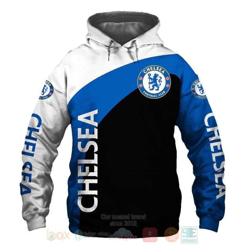 Chelsea_FC_white_blue_black_3D_shirt_hoodie