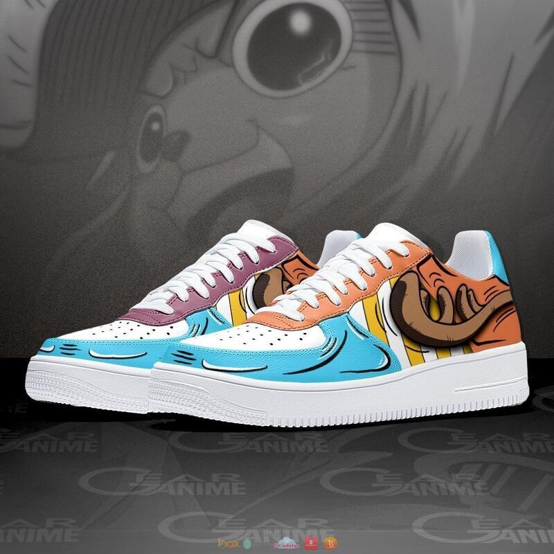 Chopper_Horn_One_Piece_Anime_Nike_Air_Force_Shoes_1