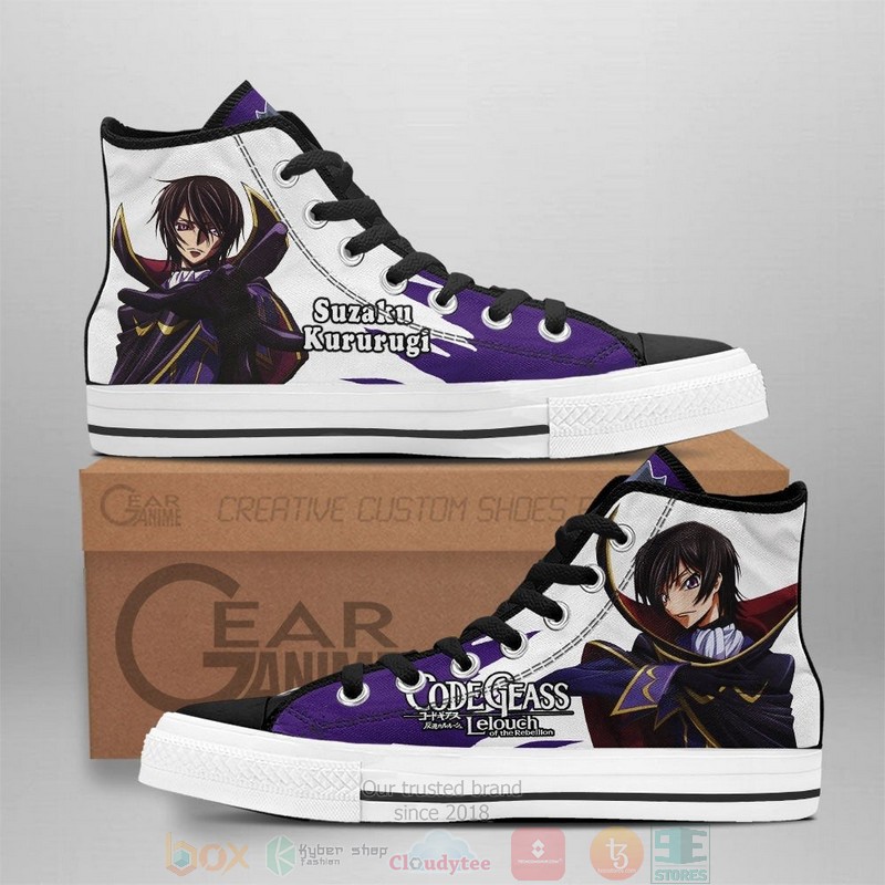 Code_Geass_Lelouch_Lamperouge_Anime_Canvas_High_Top_Shoes