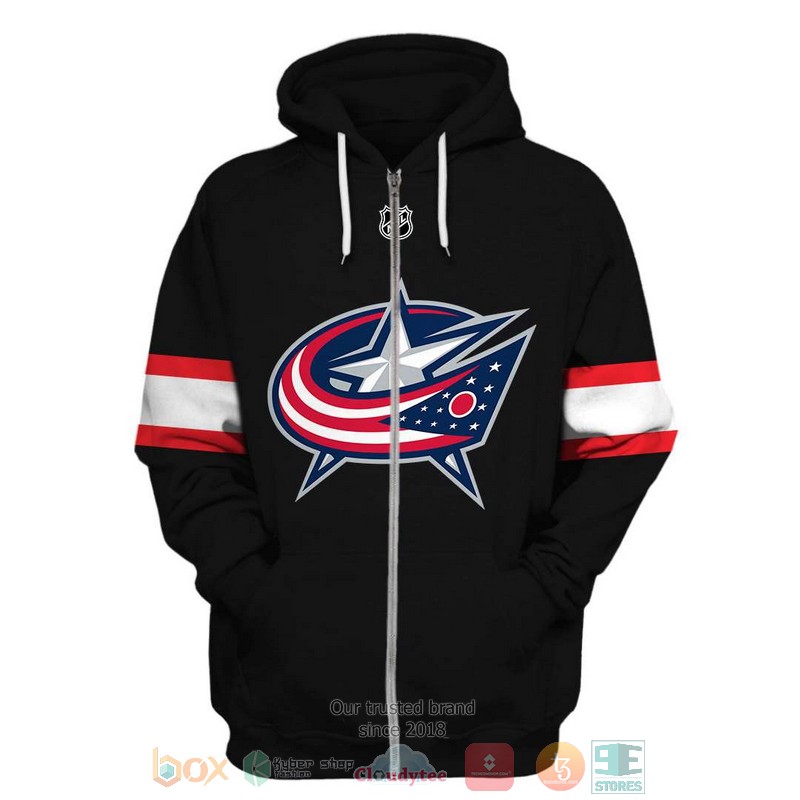 Columbus_Blue_Jackets_NHL_black_3D_shirt_hoodie