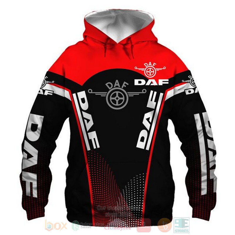 DAF_red_black_3D_shirt_hoodie