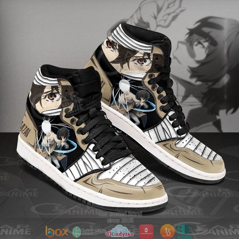 Dazai_Osamu_Sneakers_Anime_Bungou_Stray_Dogs_Air_Jordan_High_top_shoes_1