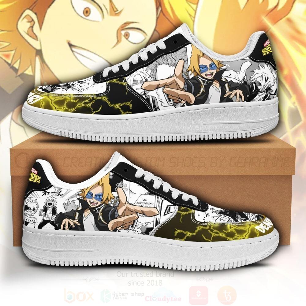 Denki_Kaminari_My_Hero_Academia_Anime_Custom_NAF_Shoes