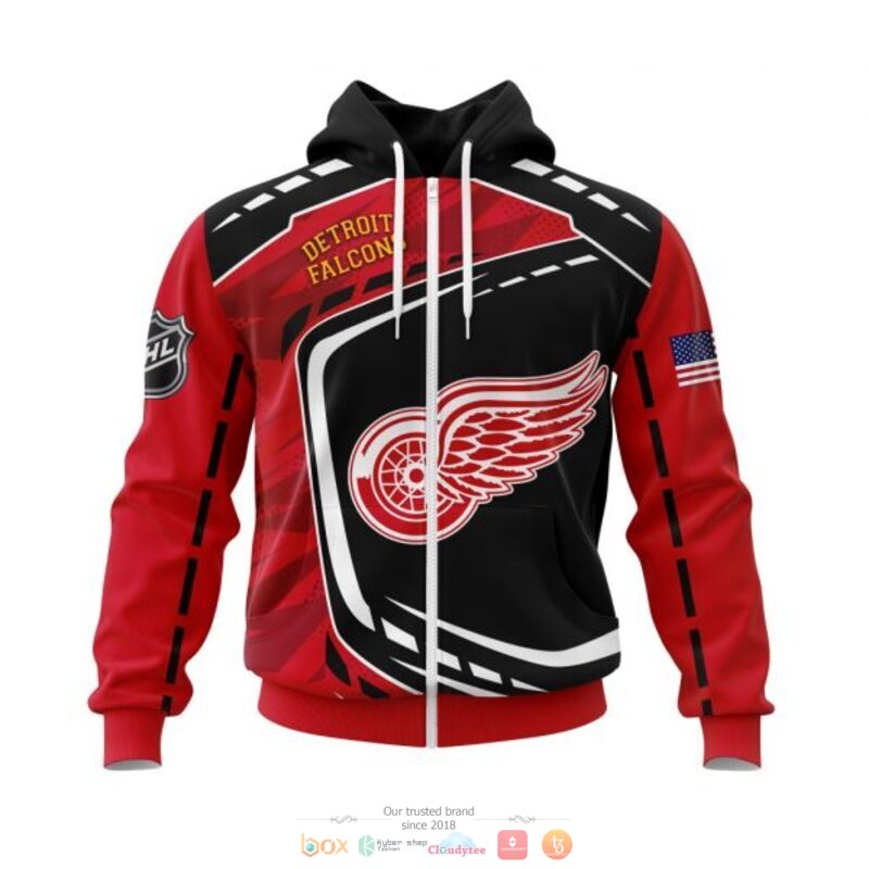 Detroit_Red_Wings_NHL_black_red_3D_shirt_hoodie_1